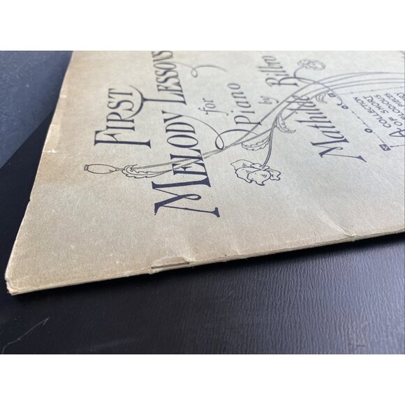 First Melody Lessons For Piano 1917 Mathilde Rilbro Hatch Music Co Boston - Picture 3 of 11